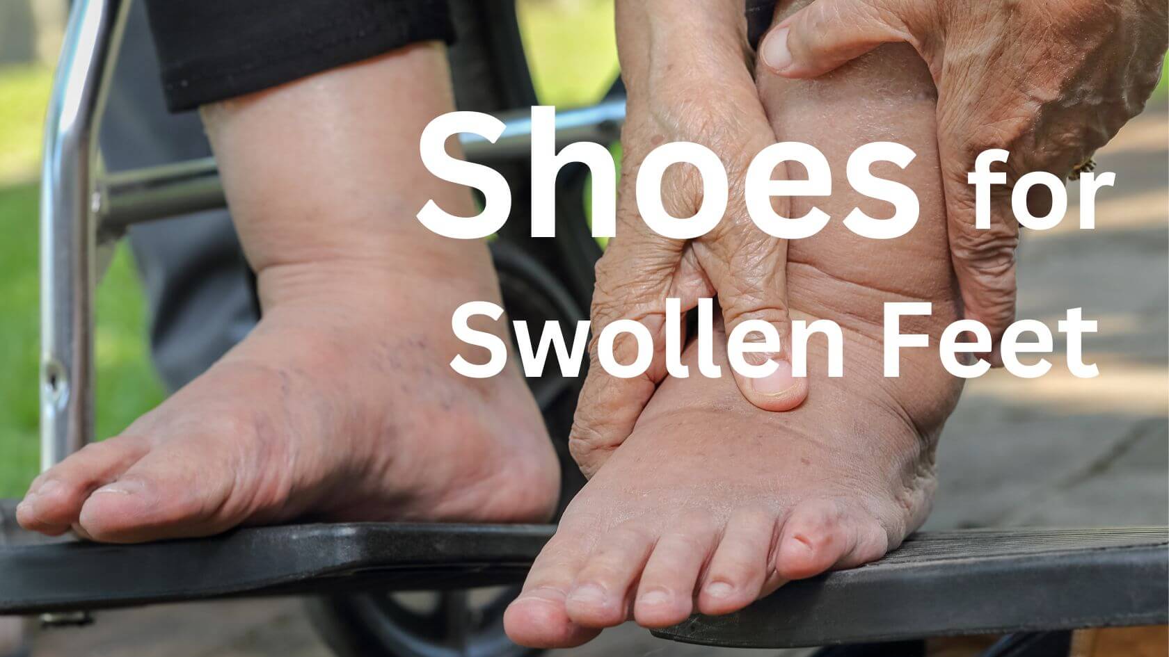 Shoes for fashion elderly ladies with swollen feet