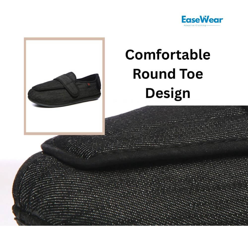 "Dylan's Day-offs" Unisex Adaptive Canvas Slippers for Everyday Comfort