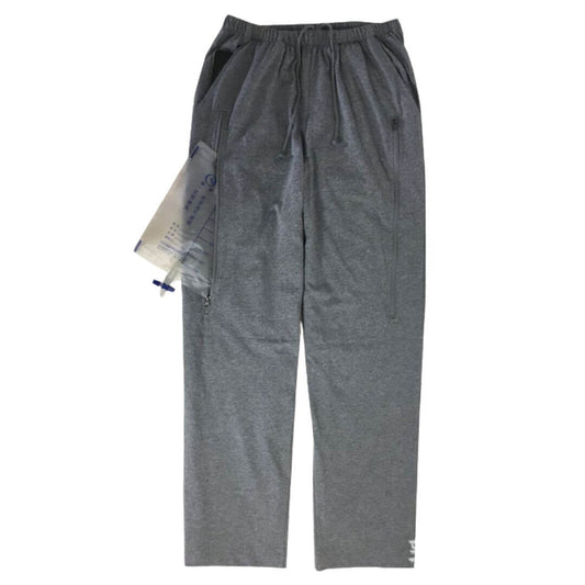 Unisex External Dual-Pocket Adaptive Pants with Catheter Support - Secure and Discreet Design