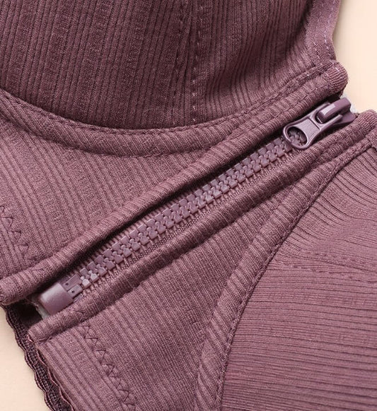 Front Zip Cotton Bra: Extra Support, Maximum Comfort, Easy On & Off