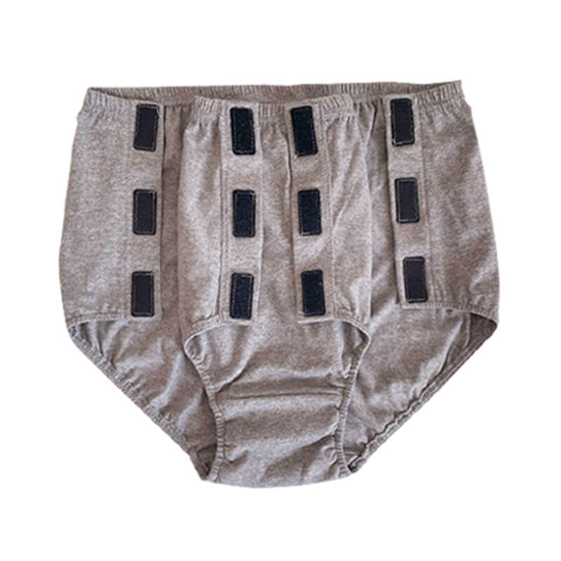 Unisex Adaptive open-flat brief with two side openings | Easy dressing for seniors & care
