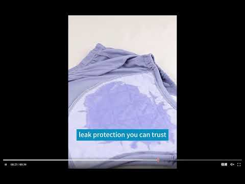Washable leak-proof incontinence underwear for adults & seniors | 3-layer waterproof cotton briefs | 360ml absorbency
