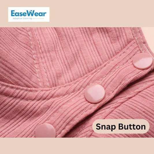 Front Snap Button Bra: Comfortable Support with Easy Access Design