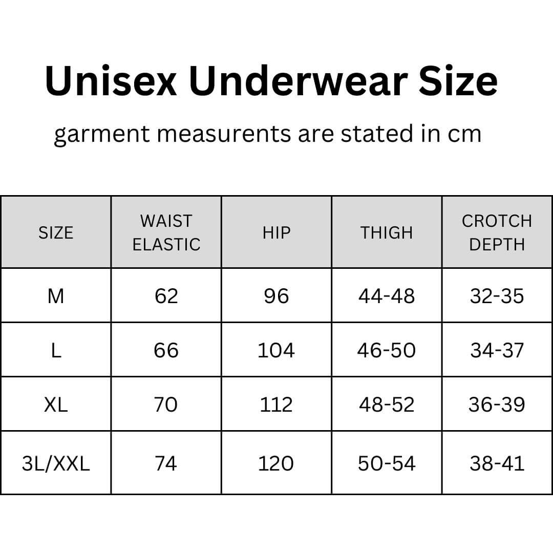 Unisex Easy Access Adaptive Underwear with Side and Crotch Opening