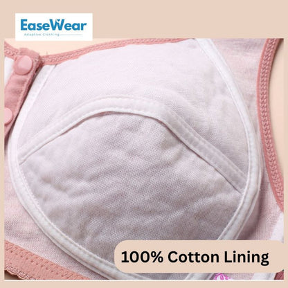 Front Snap Button Bra: Comfortable Support with Easy Access Design