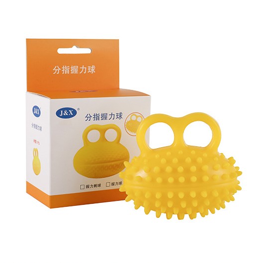 Hand grip exerciser ball with the package