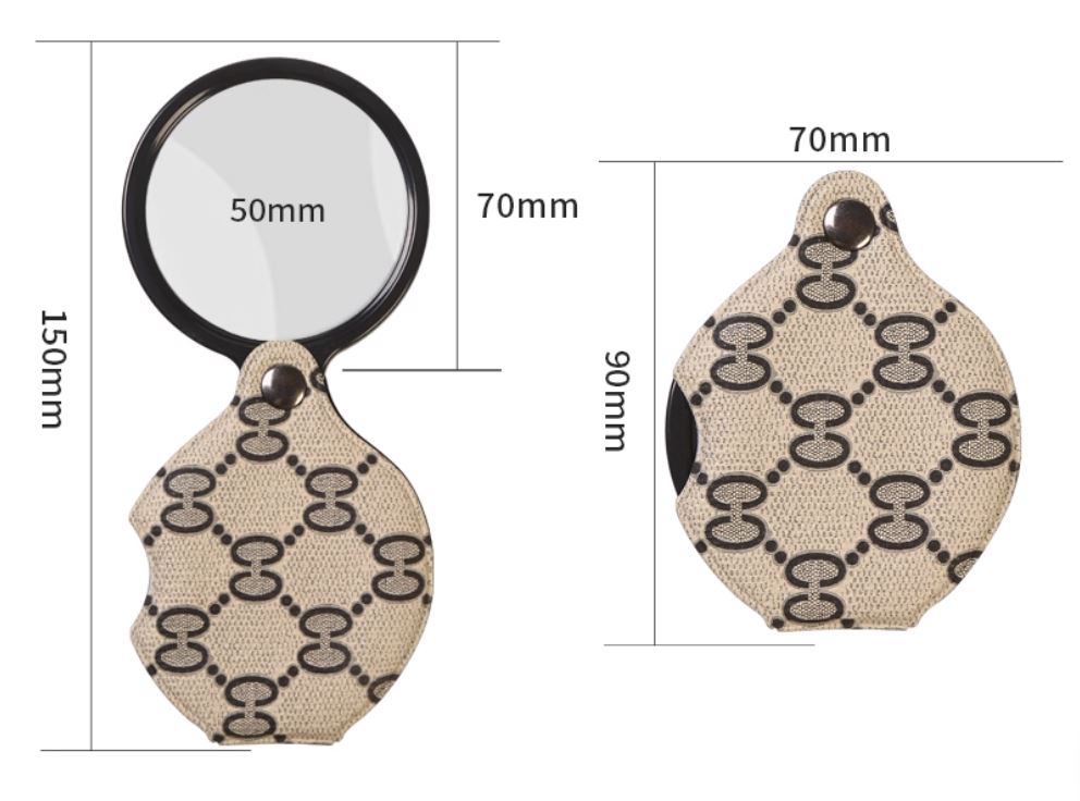HD 20X Foldable Handheld Magnifying Glass | Portable Reading Aid for Seniors