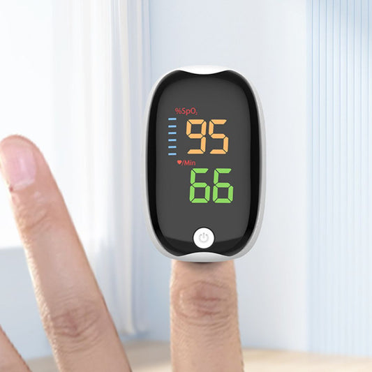 Professional-Grade Portable Pulse Oximeter for Home Use: 5 Second Blood Oxygen & Heart Rate Monitor