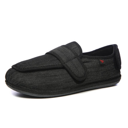 Dylan's Day-offs unisex canvas adaptive slip-on slippers with Velco opening, easy-on design for everyday comfort and limited mobility NZ