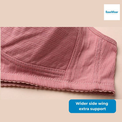 Wide side wing for extra support adaptive bra NZ