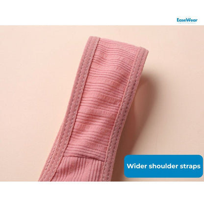 Wide comfort straps on adaptive bra NZ