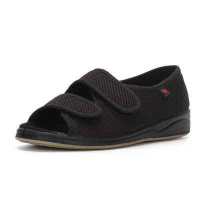 Sam's Striders unisex open-toe adaptive slippers with adjustable 
mesh closure - breathable design for swollen and bandaged feet NZ