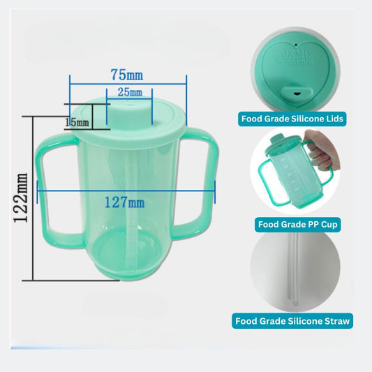 Adaptive Cups, Elderly Sippy Cups, Drinking Aids; Feeding Cups