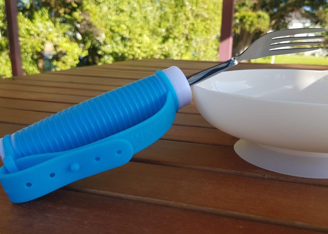 Easy Grip Adaptive Utensils Bendable Spoon and Fork