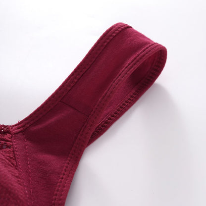 Close-up of wide elastic shoulder straps designed to distribute weight more comfortably across the shoulders.