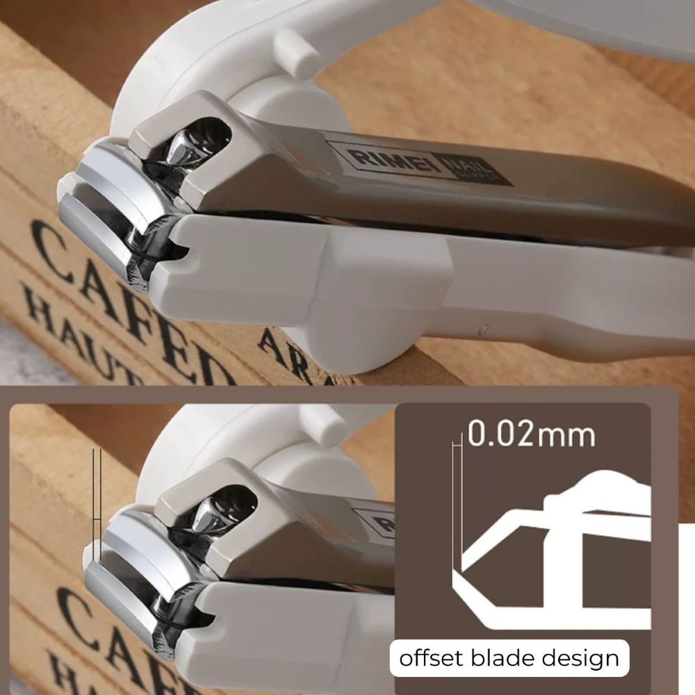 Nail Clipper with Adjustable Magnifier - Regular & Large Lens