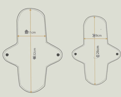 Washable cotton incontinence pad for adults & seniors | reusable leak-proof insert pad for underwear