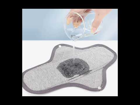 Washable cotton incontinence pad for adults & seniors | reusable leak-proof insert pad for underwear
