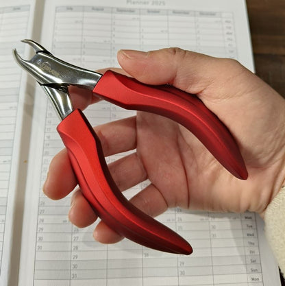 Heavy-Duty Toenail Clipper for Thick & Hard Nails: 9mm Wide Jaw, Curved Blade, Senior & Ingrown Nail Friendly